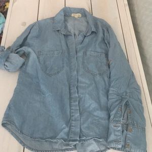 Chambray Denim Cloth and Stone Shirt